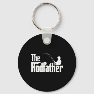 The Rodfather Funny Vist vader Humor Sleutelhanger