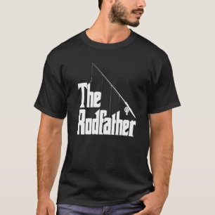 The Rodfather Ijsvisser IJsvissen Vis Rod Karper T-shirt