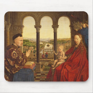 The Rolin Madonna, c.1435 Muismat