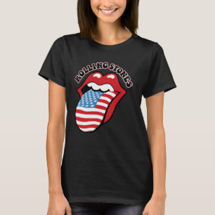 The Rolling Stones, de Amerikaanse taal T-shirt