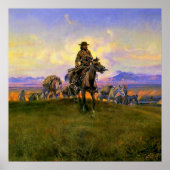 “The Romance Makers” Westerse kunst van Charles M Poster (Voorkant)