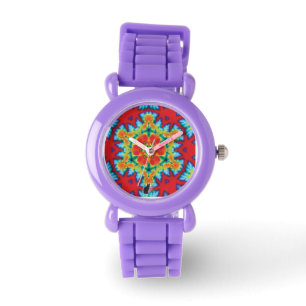 The Rosey Kaleidoscope Watch Horloge