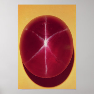 The Rosser Reeves Star Ruby Poster