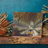 The Royal Banquet, First Course, van een albumcel Fotoplaat (Zijkant)