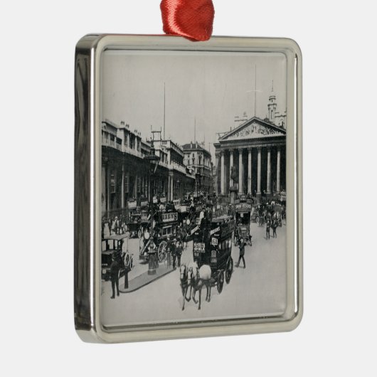 The Royal Exchange, Londen Metalen Ornament (Rechts)