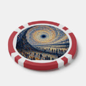 "The Royal Flush Robbery: Een pokerchip-heist" Poker Chips (Enkel)