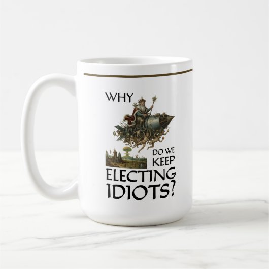 The Royal Rocket of Recurring Mistakes: Coffee Mug (Gauche)