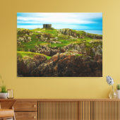 The Rugged Sentinel of the Celtic Coast Canvas Afdruk (Insitu (Woonkamer))