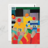 The Runners van Robert Delaunay Briefkaart (Voorkant / Achterkant)