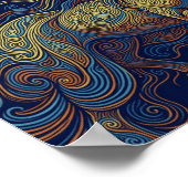 The running fractal horse poster (Hoek)