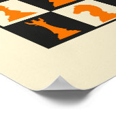 The Ruy Lopez Chess Opening Illustration Poster (Hoek)