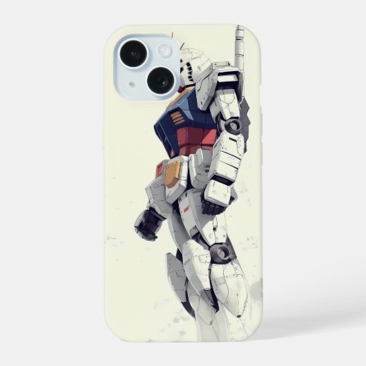 The RX-78-2 Gundam iPhone 15 Hoesje (Achterkant)