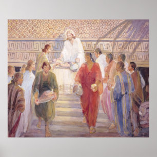 The Sacrament, 1950-51, Minerva Teichert (1888-197 Poster