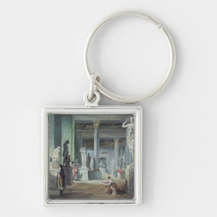 The Salle des Saisons at the Louvre, c. 1802 Sleutelhanger