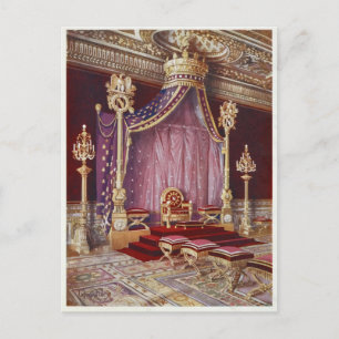 The Salle du Trone in Palace door Edwin Foley Briefkaart