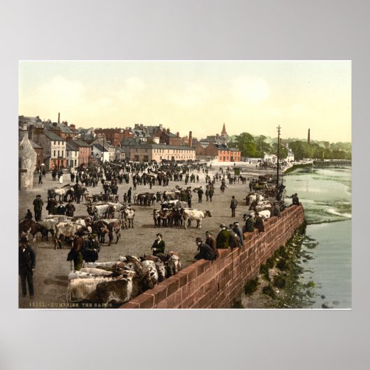 The Sands, Dumfries, Schotland Poster (Voorkant)