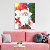 The Santa Fairy Canvas Afdruk (Insitu (Woonkamer))