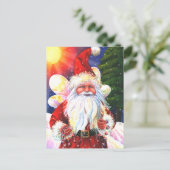 The Santa Fairy Feestdagenkaart (Staand voorkant)