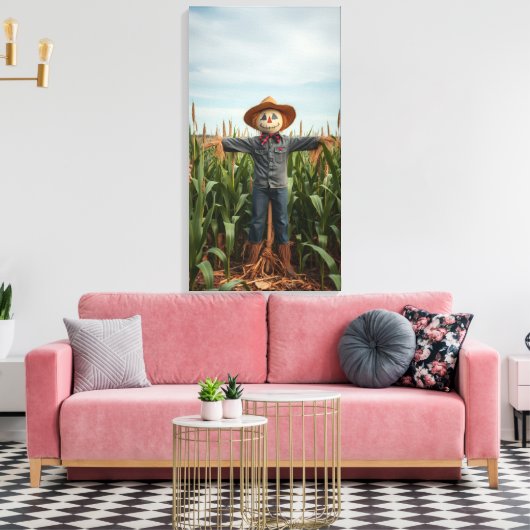 The Scarecrow Canvas Afdruk (Insitu (Woonkamer))