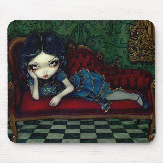 "The Scarlet Sofa" Mousepad Muismat (Voorkant)