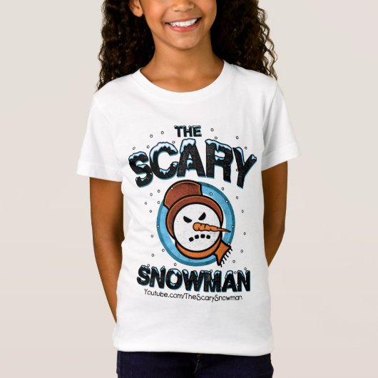 The Scary Snowman T-Shirt (Voorkant)