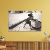 The Schmidt & Bender M-854155 DS Canvas Afdruk (Insitu (Woonkamer))