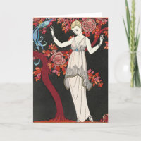 The Science Tree Evening Dress - George Barbier