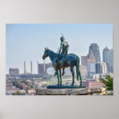 The Scout Statue, Kansas City Poster (Voorkant)