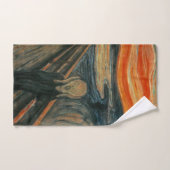 The Scream - Edvard Munch (Serviette à main)