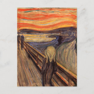 The Scream - Edvard Munch Briefkaart