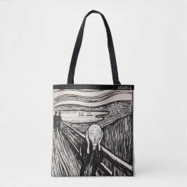 The Scream – Edvard Munch – Custom Text  Draagtas