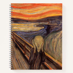 The Scream - Edvard Munch Notitieboek