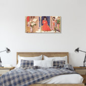 The Scribe Canvas Afdruk (Insitu (Slaapkamer))
