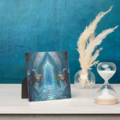 The Scroll Keepers of the Deep” Fotoplaat (Insitu)