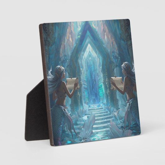 The Scroll Keepers of the Deep” Fotoplaat (Voorkant)