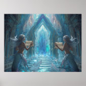 The Scroll Keepers of the Deep” Poster (Voorkant)