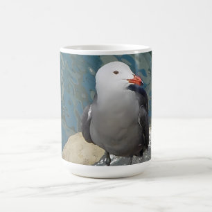 The Seagull Larry Day Ken Gage Vogelfotografie Koffiemok