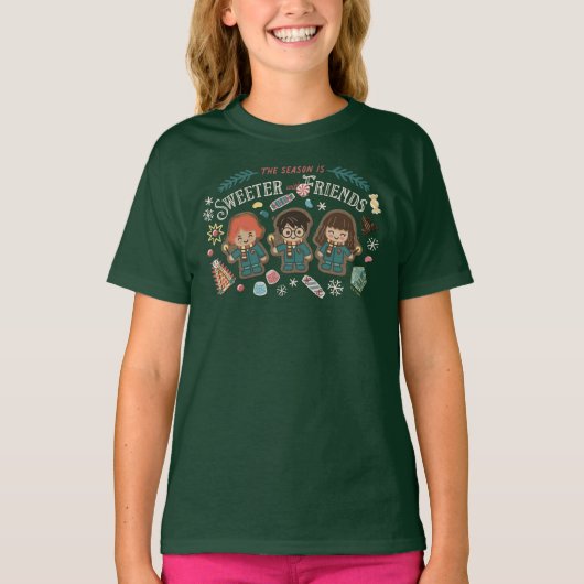 The Season is Sweeter with Friends T-shirt (Voorkant)