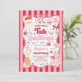 The Season Two Celebrate Christmas 2nd Birthday Kaart (Staand voorkant)