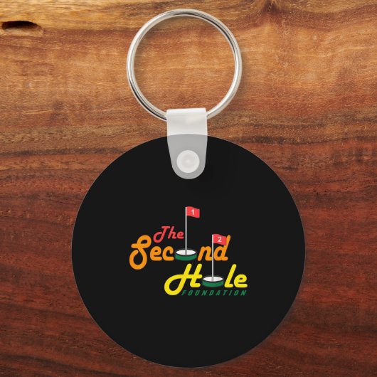 The Second Hole Foundation Funny Apparel  Sleutelhanger (Voorkant)