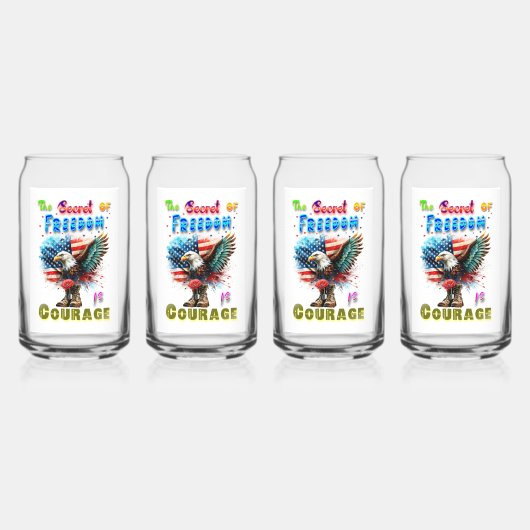 The Secret Of Freedom Is Courage (Recto)