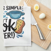 The Secret To A Clean Kitchen.....  Theedoek (Quarter Fold)