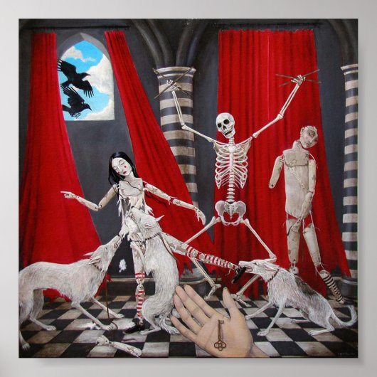 "The Seeker" par Christiane Cegavske Poster (Devant)