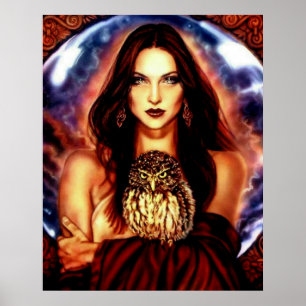 The Seer door Lisa Iris Poster