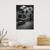The Shape of Silent Blocks × The Shape of Withheld Poster (Keuken)