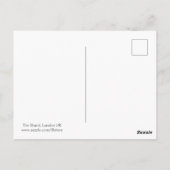 The Shard à la tombée de la nuit, Londres UK Carte (Dos)