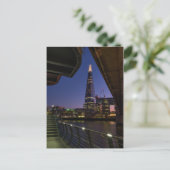 The Shard at dusk, London UK Briefkaart (Staand voorkant)