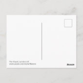 The Shard, London UK Briefkaart (Achterkant)