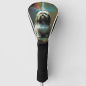 The Shih Tzu Dog - Composition 002 Golfheadcover (Voorkant)