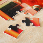 The Shimmering Retro, Groovy Christmas Tree Legpuzzel (Zijkant)